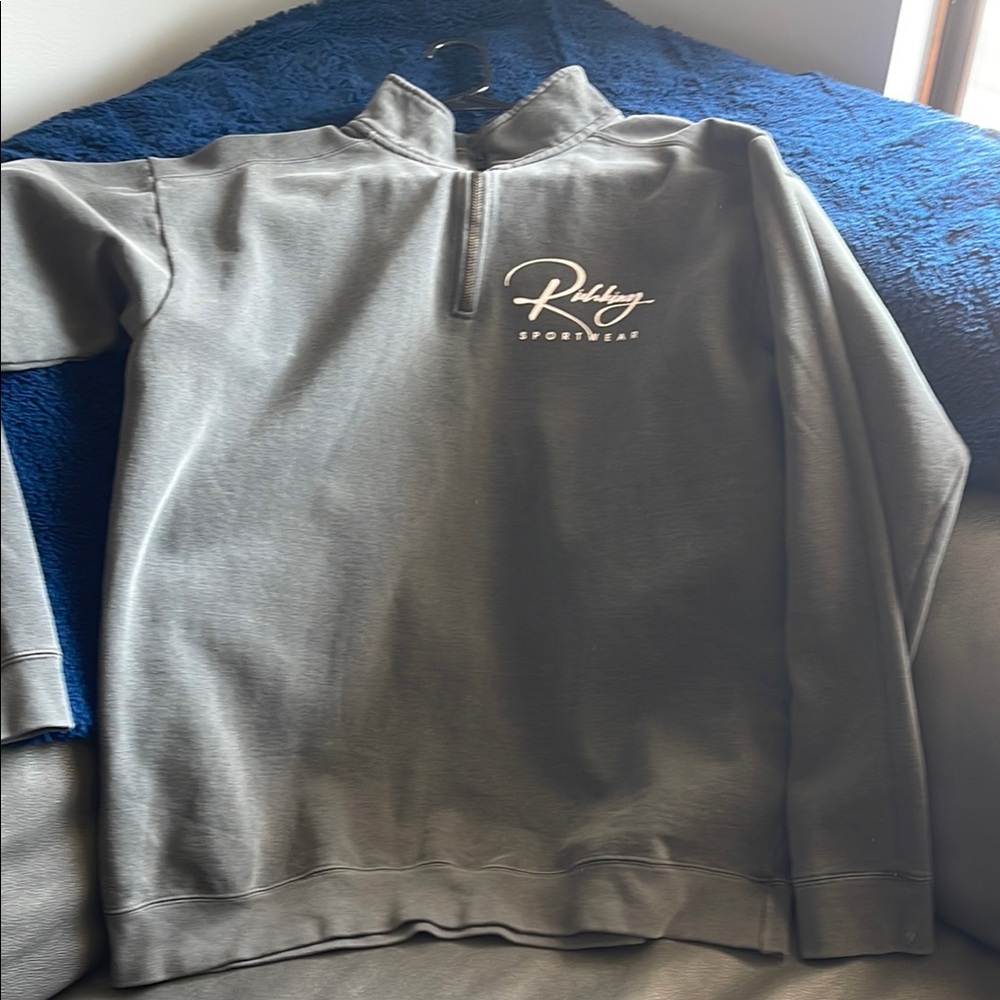Ruddy Sportswear Gray Quarter-Zip Pullover
